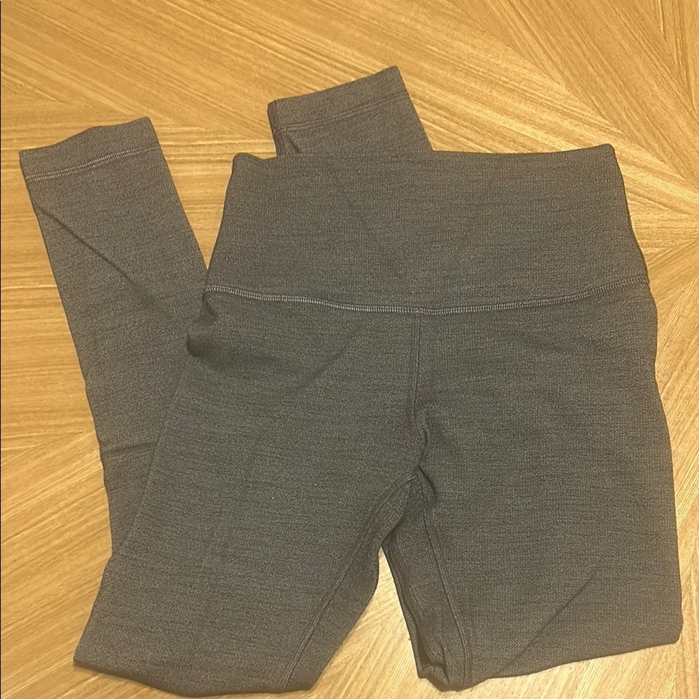 lululemon athletica Charcoal Leggings High-Rise Waist